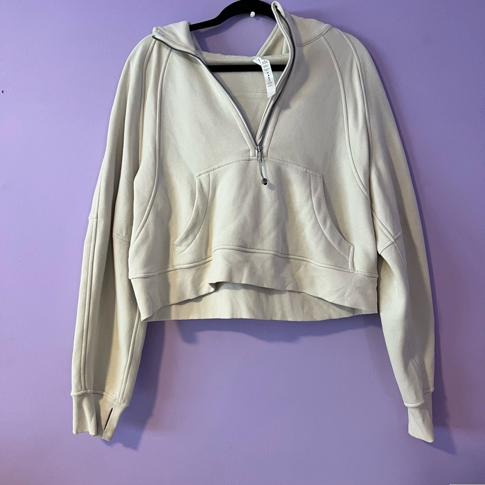 lululemon Scuba Oversized 1/2 Zip Hoodie